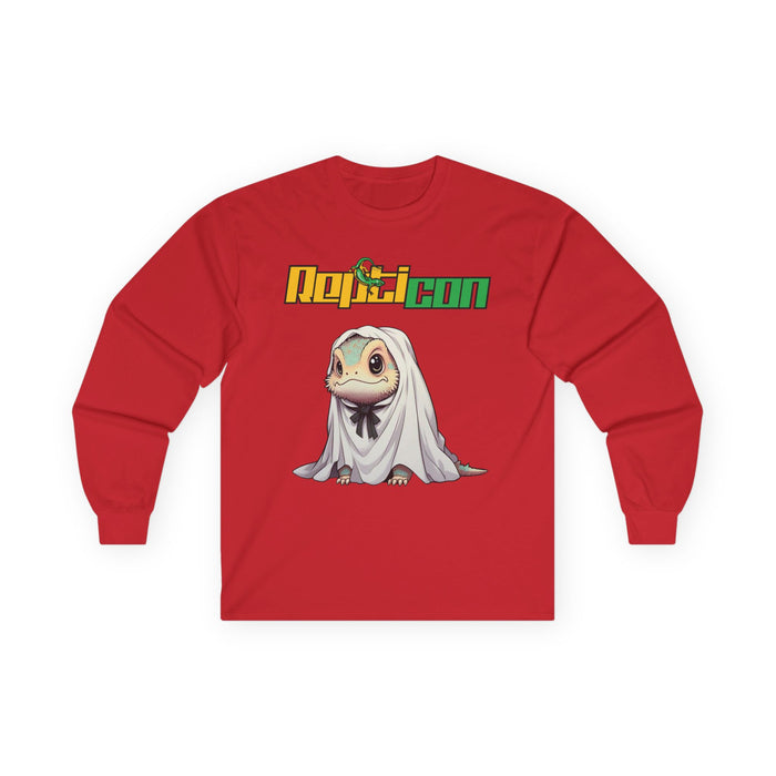 Repticon Unisex Ultra Cotton Long Sleeve Tee w/ Reptile Ghost