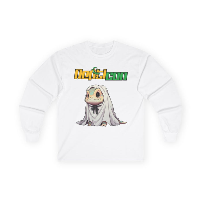 Repticon Unisex Ultra Cotton Long Sleeve Tee w/ Reptile Ghost