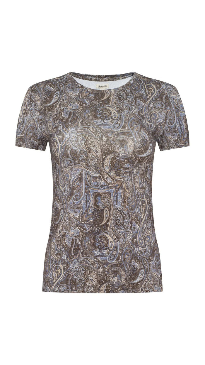 Ressi Short Sleeve Crew-Tops/Blouses-Uniquities