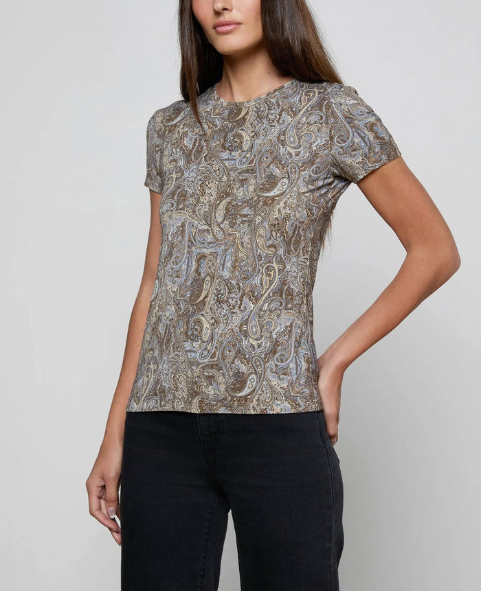 Ressi Short Sleeve Crew-Tops/Blouses-Uniquities