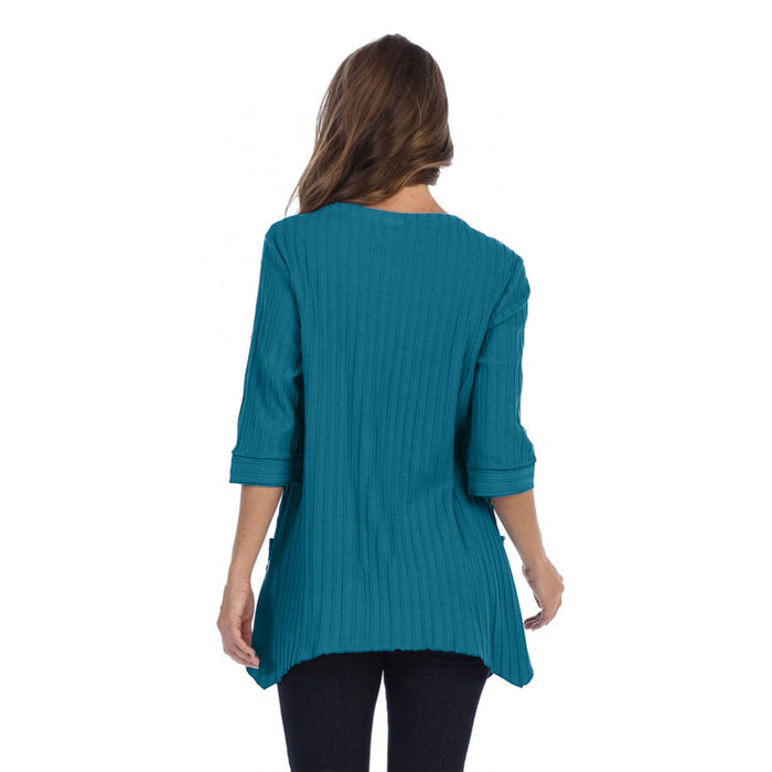 Ribbed Pocket Tunic - CS330 - Plus Sizes!
