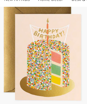 Rifle Paper Birthday Greeting Card (Multiple Styles)