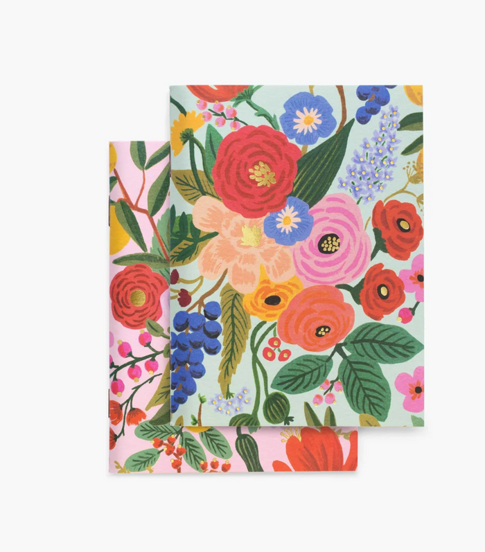 Rifle Paper Notebook Pocket Stitched Set 2PC