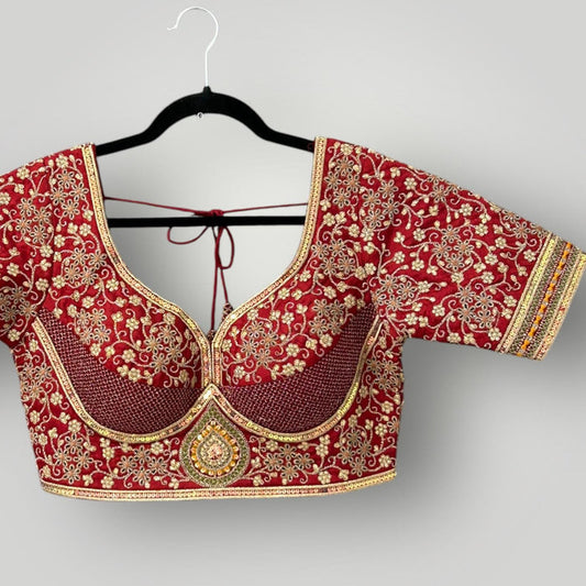 Sabyasachi cut | readymade blouse - Kurti Connection USA