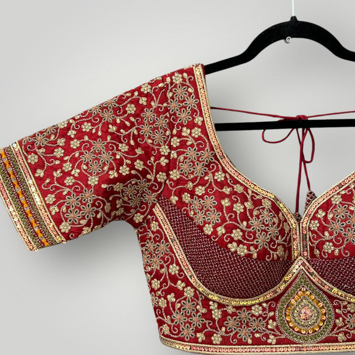 Sabyasachi cut | readymade blouse - Kurti Connection USA