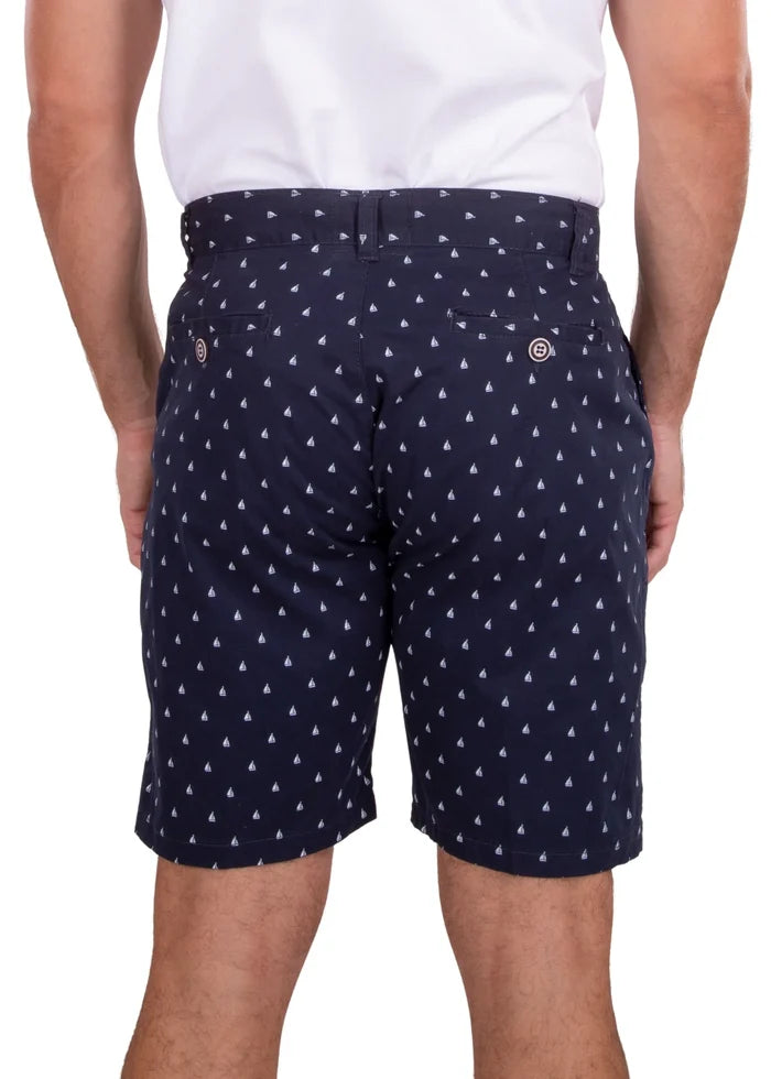 SAILBOAT PRINT SHORT