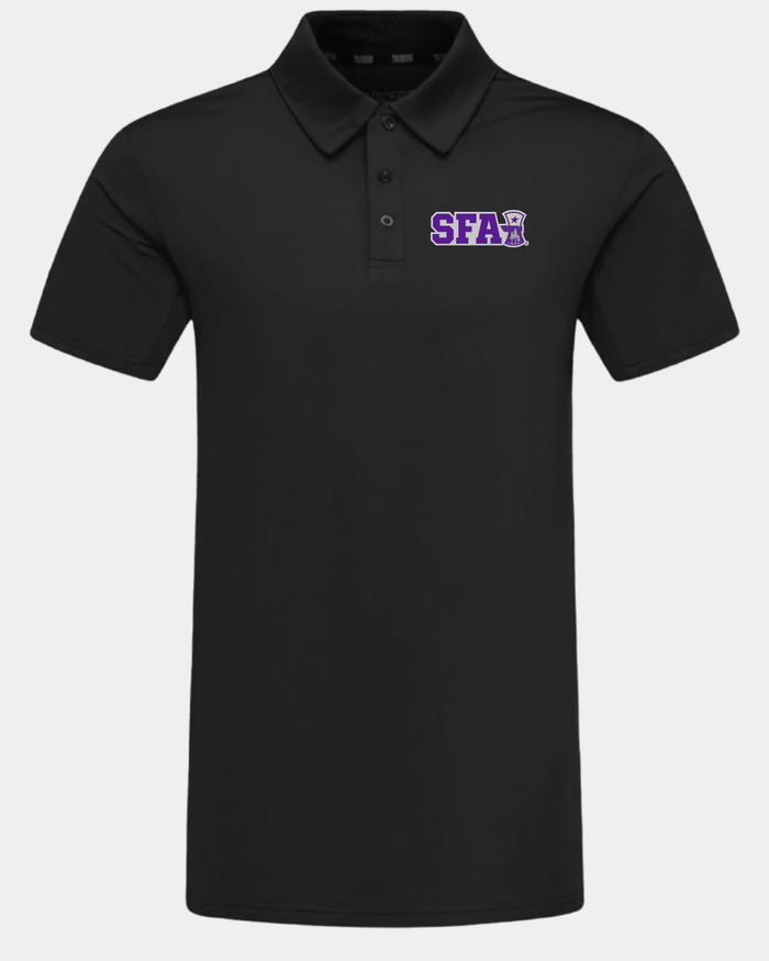 SFA Crest 2.0 Polo Black 1