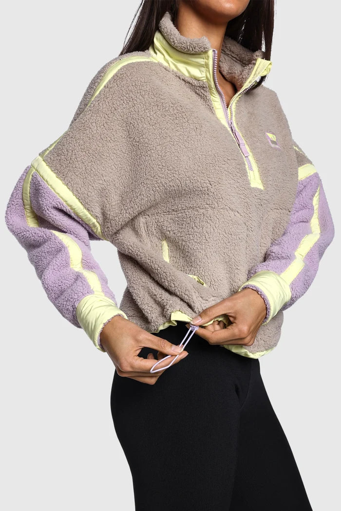 Sherpa 1/4 Zip Outerwear - Alternate 1