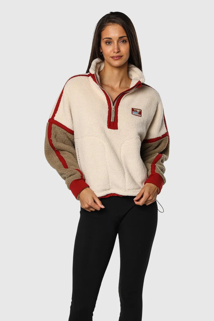 Sherpa 1/4 Zip Outerwear - Alternate 4