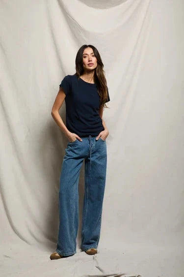 Sheryl Recycled Baby Tee-Tee Shirts-Uniquities