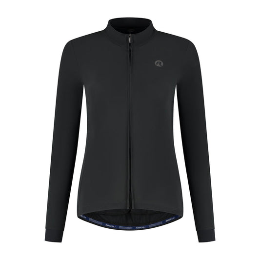 Rogelli Signature Light fietsshirt dames zwart voorkant.
