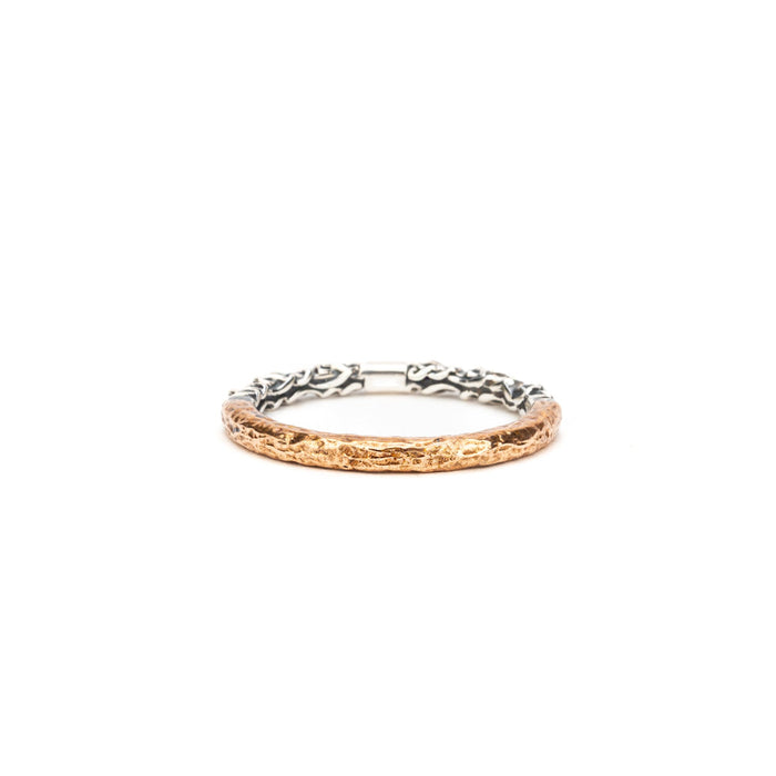 Silver and Bronze Alchemy Ring