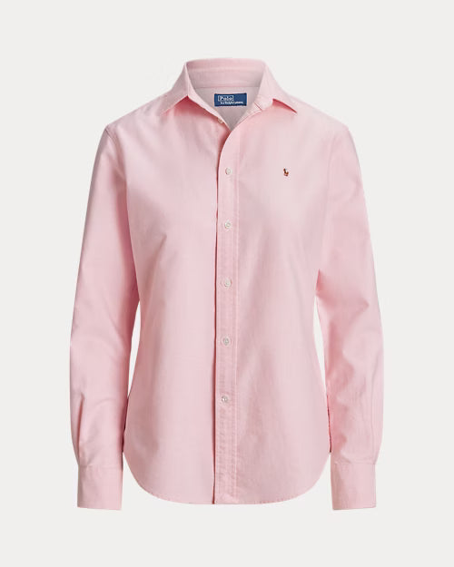 Slim Fit Oxford Shirt-Tops/Blouses-Uniquities