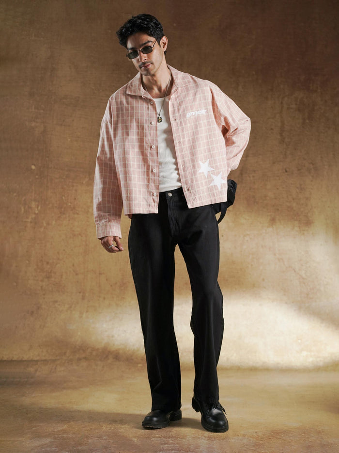 Solar Button Up shirt boxy oversized silhouette - GROOVY Pakistan