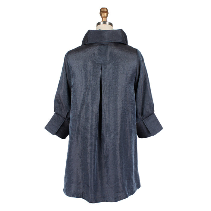 Solid Swing Jacket in Pewter - 200 -PWR