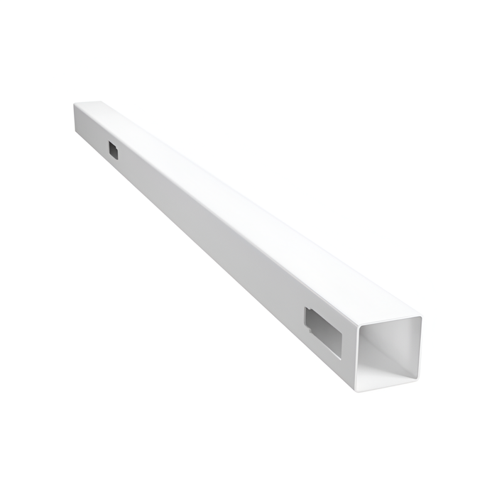 SOUTHAMPTON PVC END POST - 127 x 127 x 2500mm, - Image 1