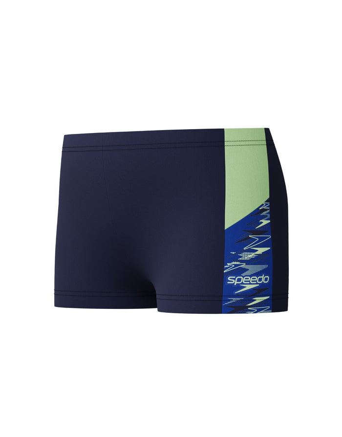 Speedo Boys Dive Aquashort - Navy/Green