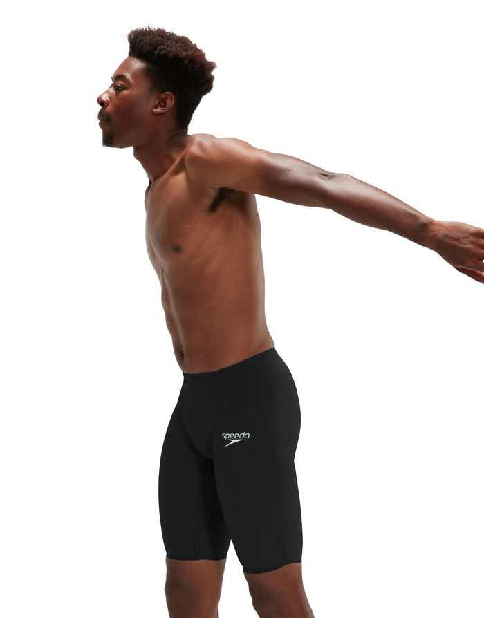 Black Speedo Fastskin LZR Ignite Jammer swim trunks