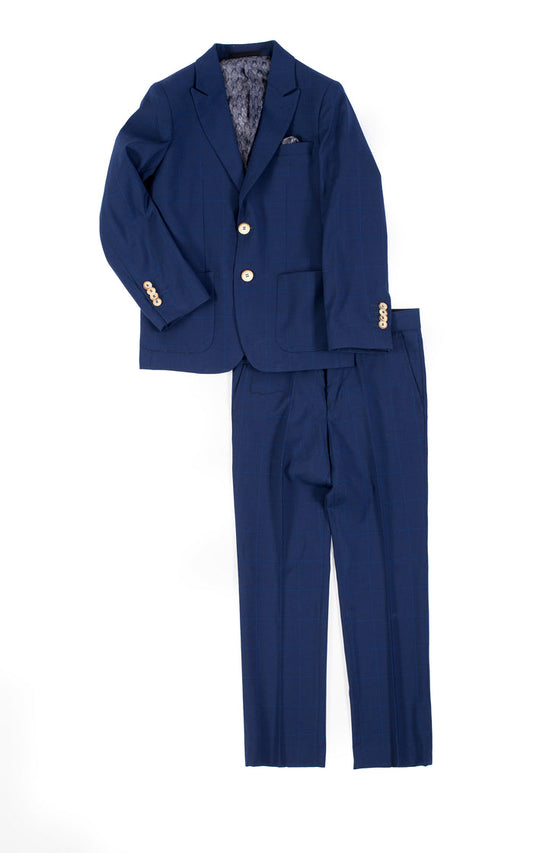 ST2406 Navy Window Pane