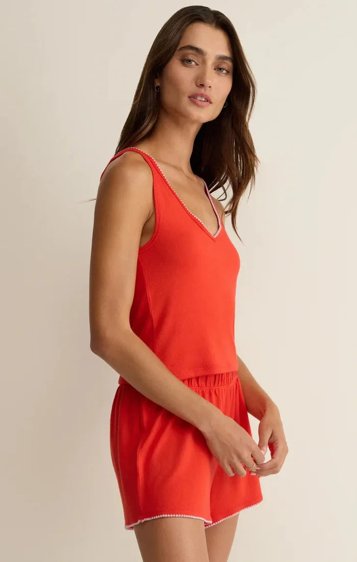 Stately V-Neck Tank-Lounge-Uniquities