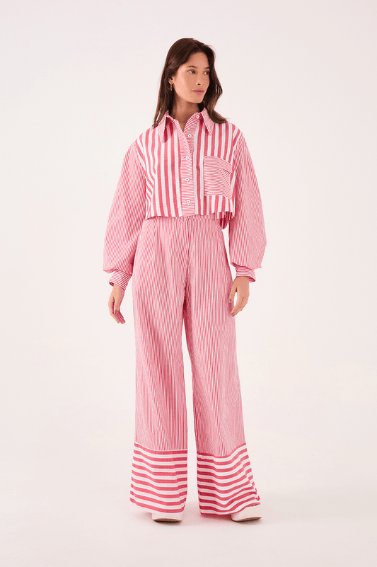 Striped Tailored Pants_1