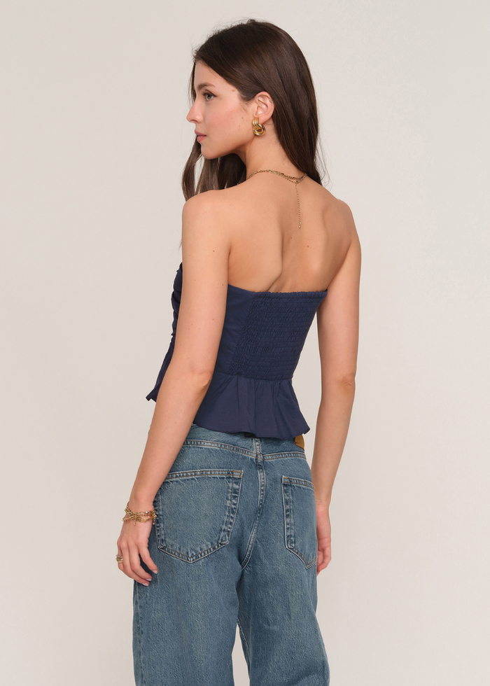 Sumner Top - Indigo