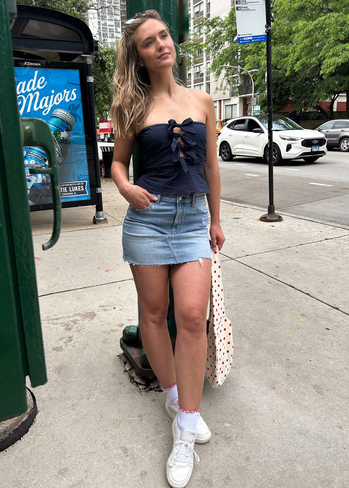 Sumner Top - Indigo
