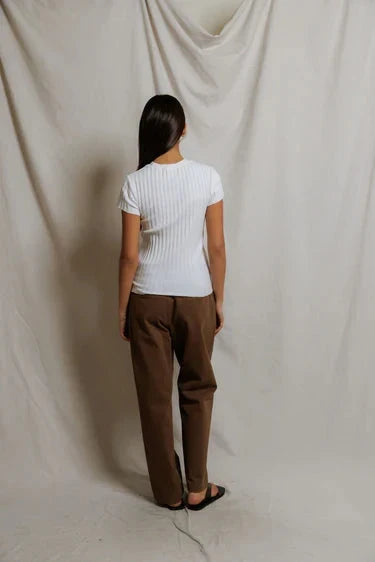 Suri Cap Sleeve Tee-Tee Shirts-Uniquities