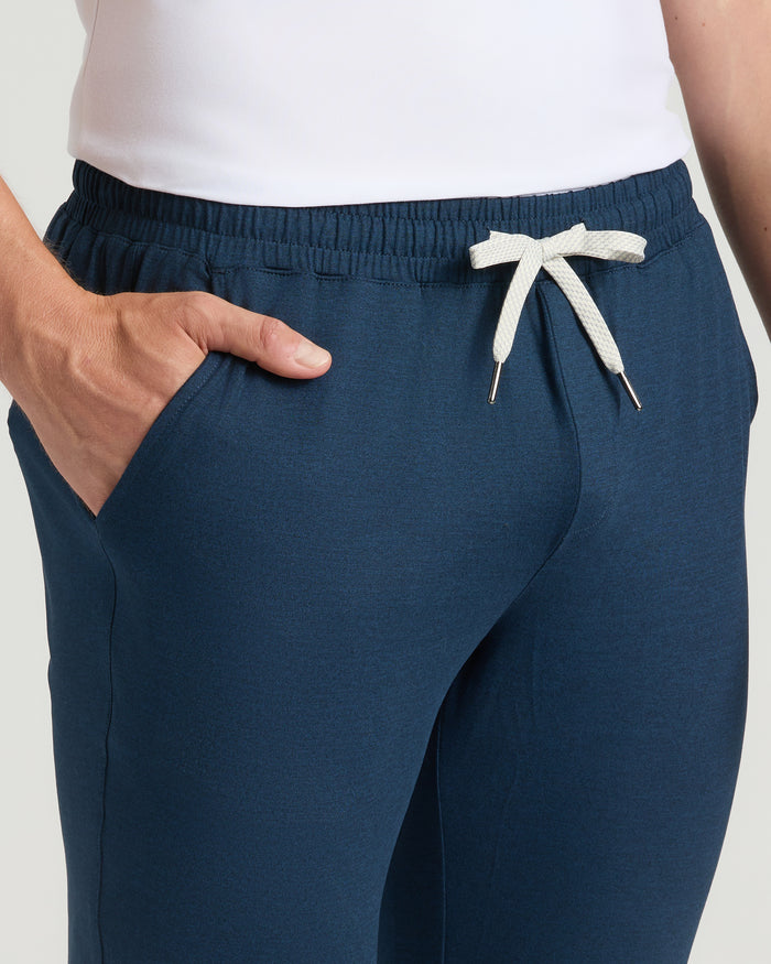 Tall Active Joggers 3-Pack, featuring navy joggers with elastic waistband and drawstring.