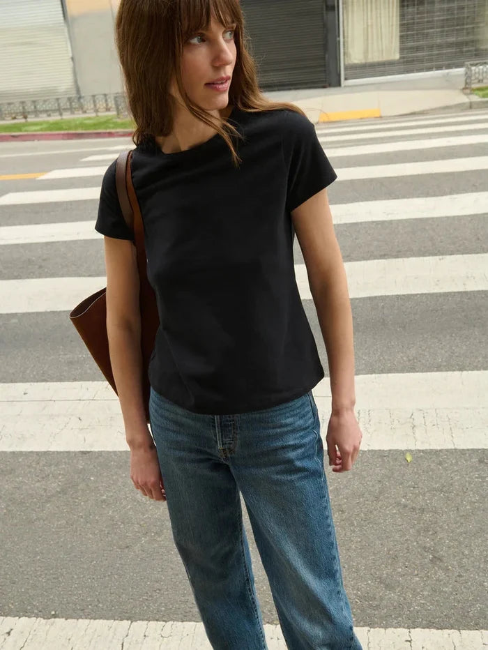 Tavi Crew Neck Tee-TEES-Uniquities