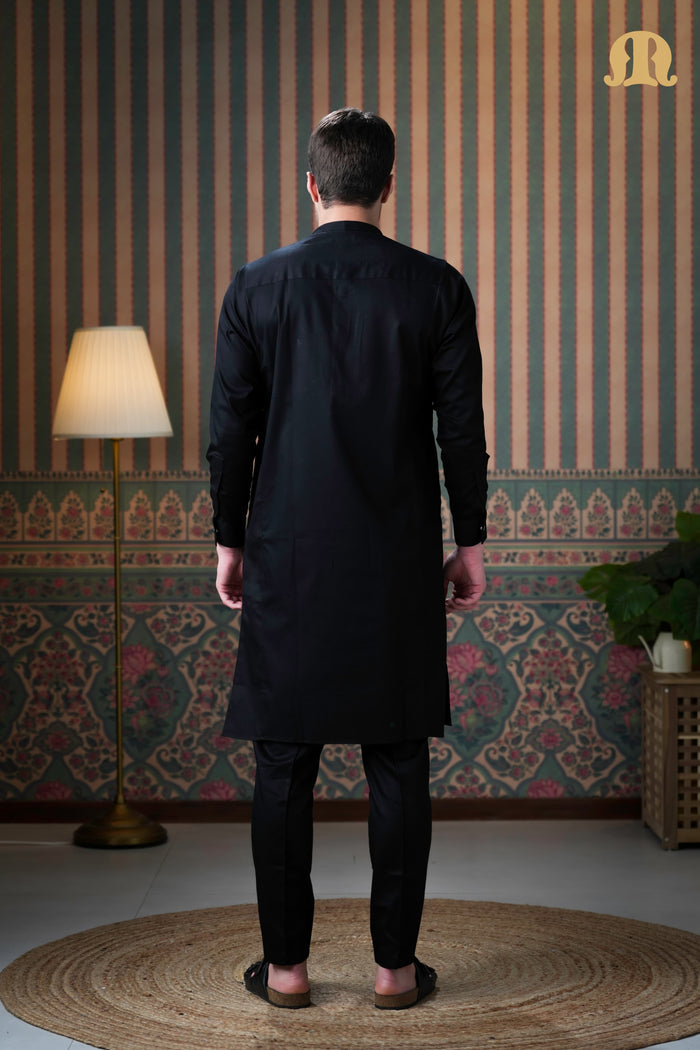 Terfi Kali Kurta Black 2.0 for Men
