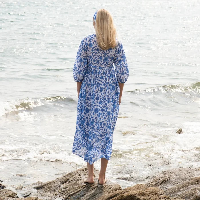 The Bridie Cotton Kaftan-style Summer Dress - Limited Edition