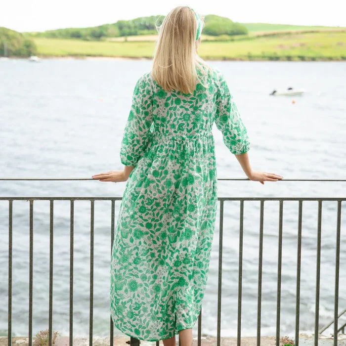 The Bridie Cotton Kaftan-style Summer Dress - Limited Edition