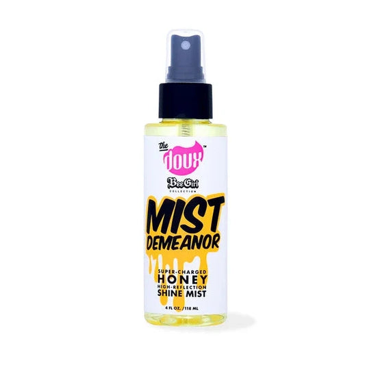 The Doux Mist Demeanor Super-Charged Honey High-Reflection Shine Mist 4oz