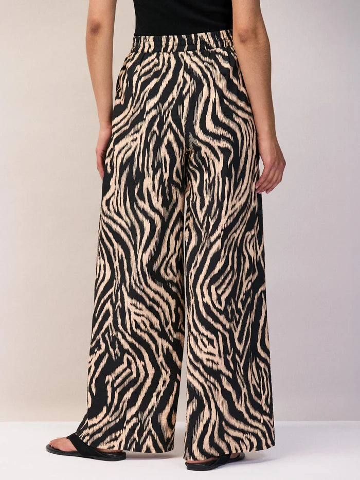 Zebra Print Trousers Co-Ord Set