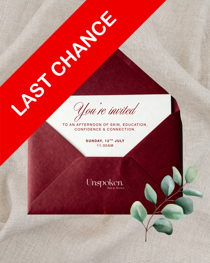 The Unspoken Shift- Perimenopause | Menopause | Skin - EVENT TICKET