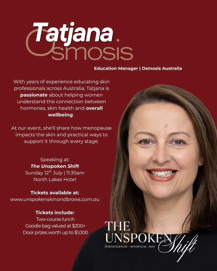 The Unspoken Shift- Perimenopause | Menopause | Skin - EVENT TICKET