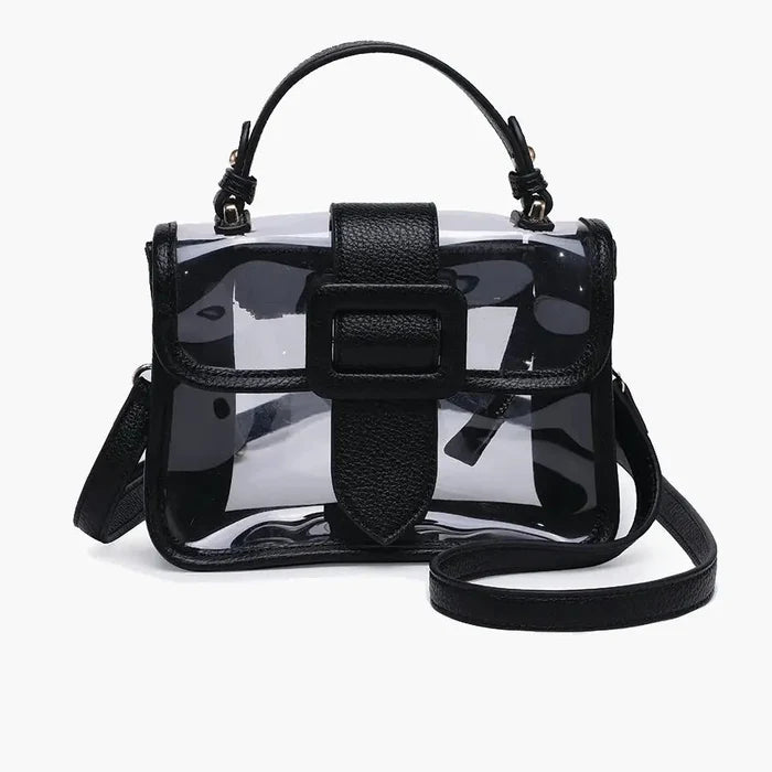 Toni Clear Flapover Bag-Accessories-Uniquities