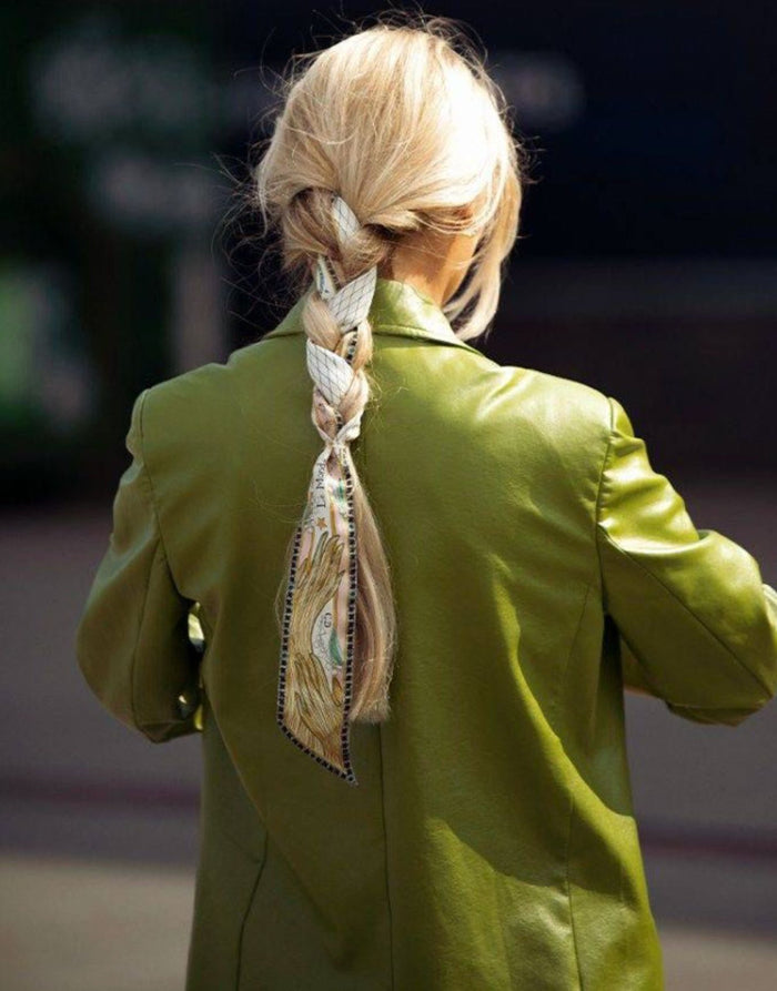 Twilly Scarf Zebra-Accessories-Uniquities