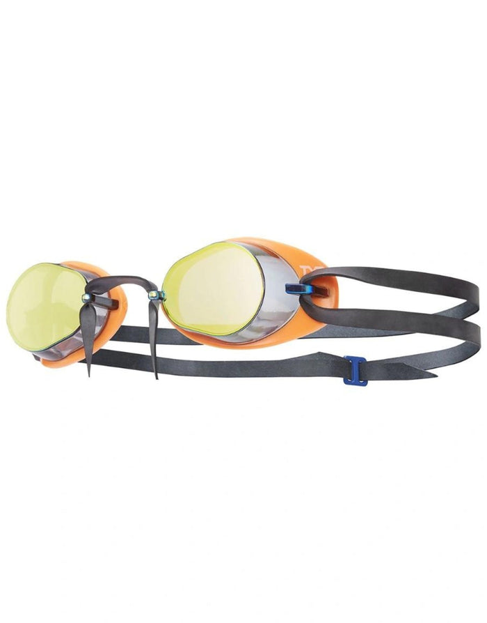 TYR Socket Rocket 2.0 mirrored goggle in orange and black