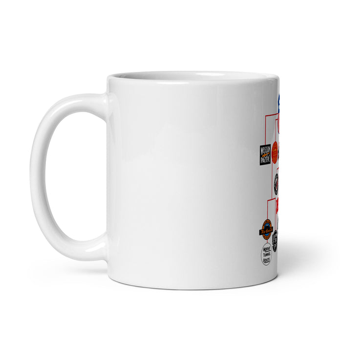 Union Pacific Railroad Family Tree Mug