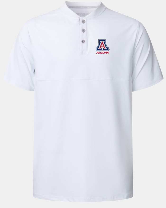 University of Arizona Crown Blade Polo White 2