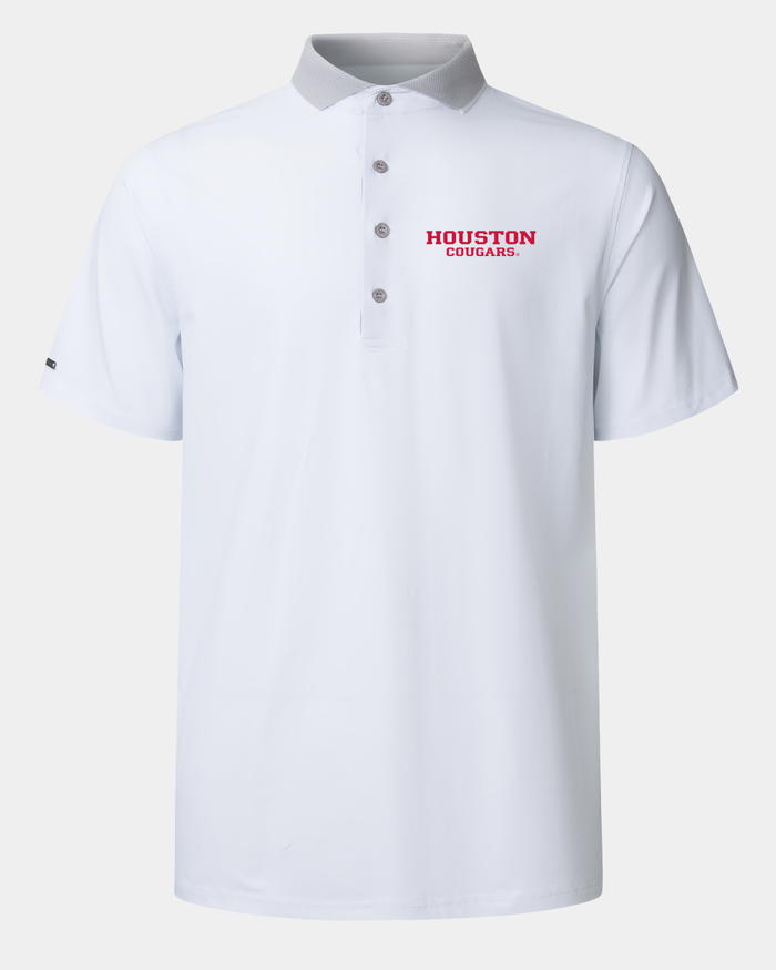 University of Houston Monarch Polo White 1