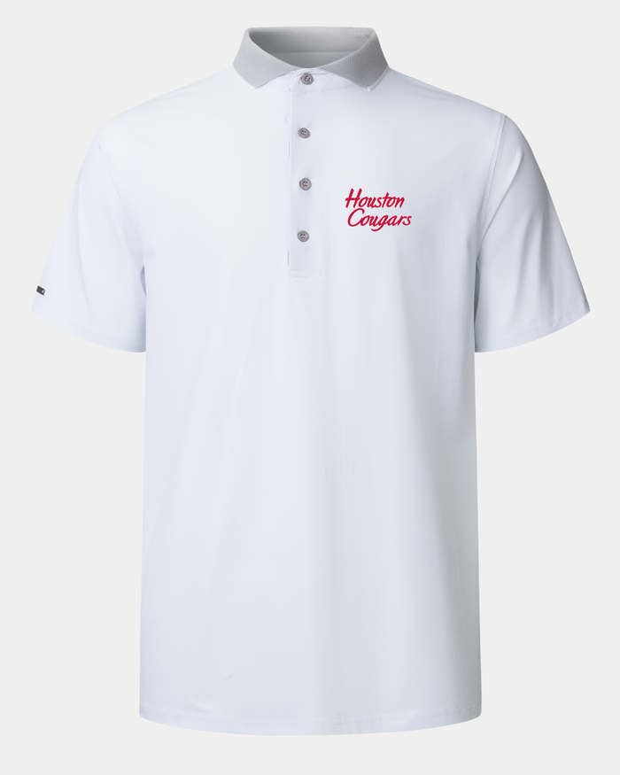 University of Houston Monarch Polo White 2