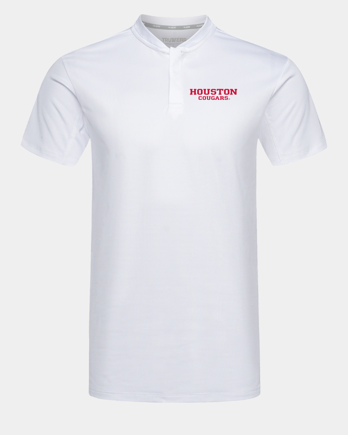 University of Houston Pinnacle 2.0 Polo White