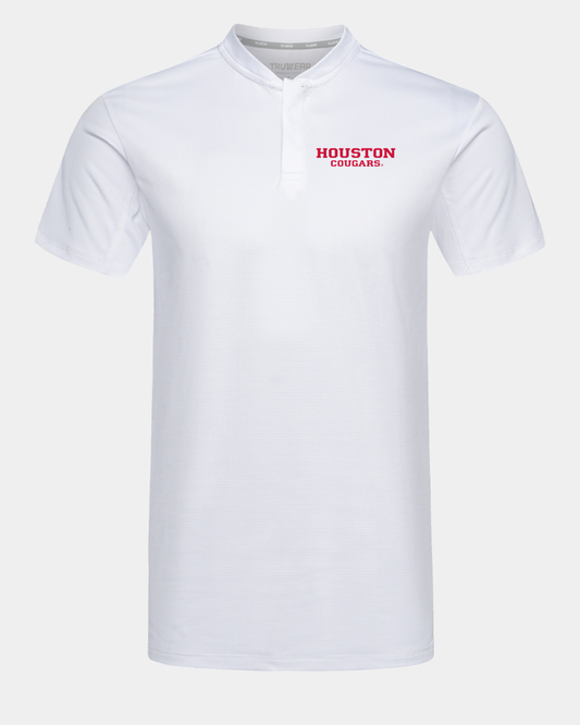 University of Houston Pinnacle 2.0 Polo White