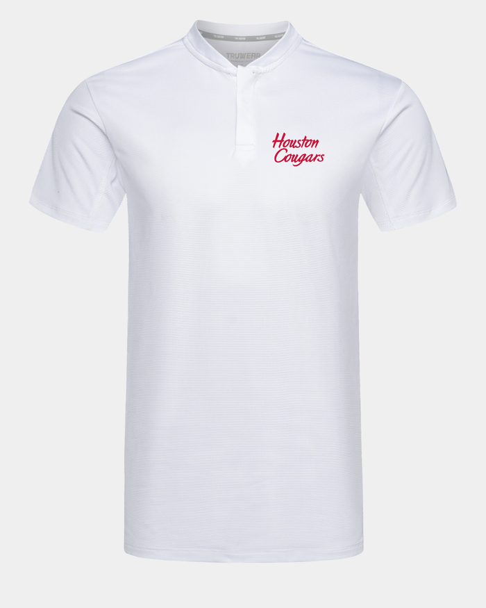 University of Houston Pinnacle 2.0 Polo White