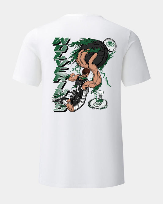 UVU Slam Dunk Spectacle 2.0 White T-Shirt Back