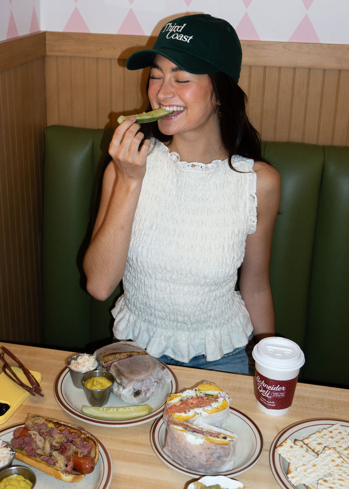 Veda Lace Top - Cannoli Cream