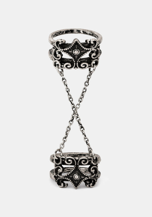 Velma Chain Linked Ring Set